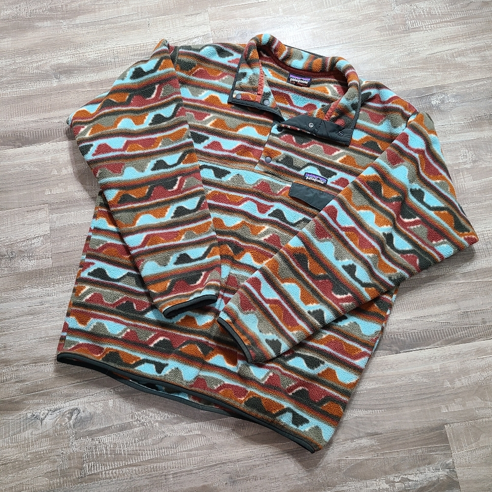 Patagonia Synchilla Snap T Pullover Size XL